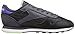 Reebok Women's Cl Lthr Eb Fashion Sneaker, Black/Coal/Ash Grey/Ultima, 7.5 M US