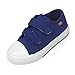 Toddler Kids Boys Girls Canvas Sneaker Adjustable Strap Slip On Little Kid Lightweight Runner Loafer Tennis Shoes