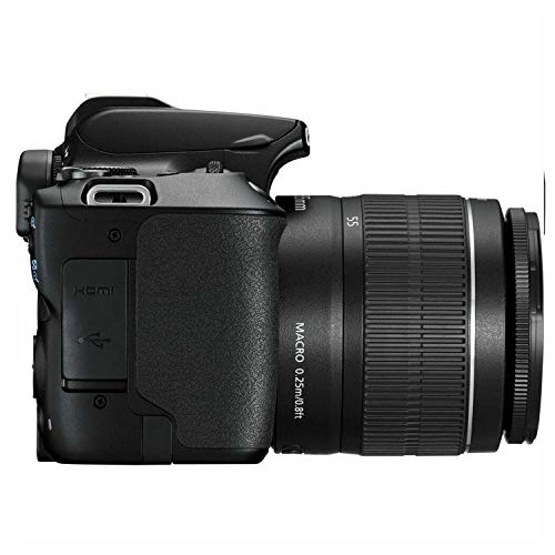 Canon EOS 250D / Rebel SL3 DSLR Camera W/ 1855mm F/3.55.6 III Lens on