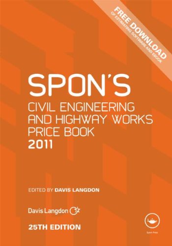 Spon's Civil Engineering and Highway Works Price Book 2011