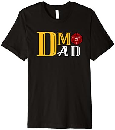 DM Dad RPG Roleplaying Tee for Gamer Father