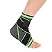 DocBear Ankle Brace Adjustable Breathable Ankle Support with Elastic Fabric, Compression Ankle Wrap for Sports Protect, Ankle Sprain, Plantar Fasciitis, One Size Fits All Men Women