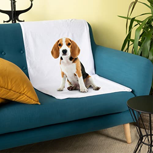 PISOLO Waterproof Bed for Incontinence 150 x 220 cm – Breathable Bamboo Terry Protection – Open Cover – Ultra Thin – Washable