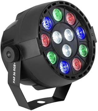 Acoustic Control Luces Disco. Proyector led PAR 36 RGB + W Foco ...