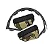 Skullcandy Crusher Headphones with Built-in Amplifier and Mic, Camo Slate and Orange