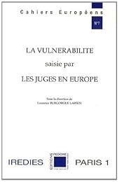 La  vulnérabilité saisie par les juges en Europe