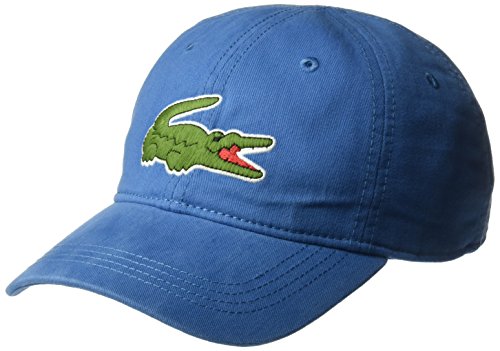 Lacoste Men's Big Croc Gabardine Cap, Medway, One Size