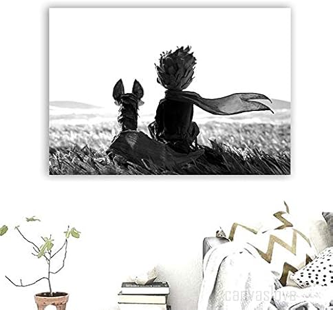 Aicedu Pintura De Dibujos Animados 1 Piezas El Principito Y El