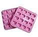 Silicone Little Pig Chocolate & Sweet Moulds Tray Candy Cookie Cake Topper Jelly Baking Ice Molds (Pig-shape)
