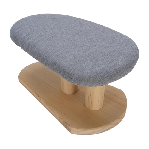 Portable Tabletop Ironing Stool, Solid Wood Sleeve Desk Ironing Board for Home Sewing, Suitable for Garment Sewing, Rolled Sleeves, and Embossed Processing