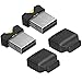 aceyoon Micro SD Card Reader Writer 2 Pack Mini USB 2.0 to MicroSD Compact Memory Expansion Adapter Ultra Small for 128GB 64GB 32GB Micro SDXC / SDHC TF Card