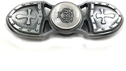 Eterne Fidget Toy Metal Two Side Hand Spinner - High Speed Ceramic Bearing Silver