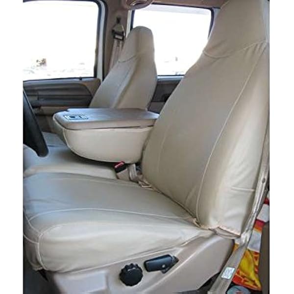 Amazon Com Durafit Seat Covers Made To Fit 1999 2007 Ford F250 F550 Front 40 20 40 Split Bench Seat Covers In Gray Endura Fabric With Pointed Molded Headrests And Opening Console Automotive