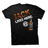 Jack Daniels Jack Lives Here T-Shirt