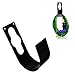 Garden Hose Hanger Wall Mount Heavy Duty Hose Holder Hook for 150ft 100ft 75ft 50ft Expandable Hose (Large, Black)