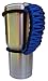 Frijid Parahandle - Paracord Handle for 30 oz Stainless Steel Tumblers such as YETI, RTIC, ORCA, SIC, etc. (Blue and Black)