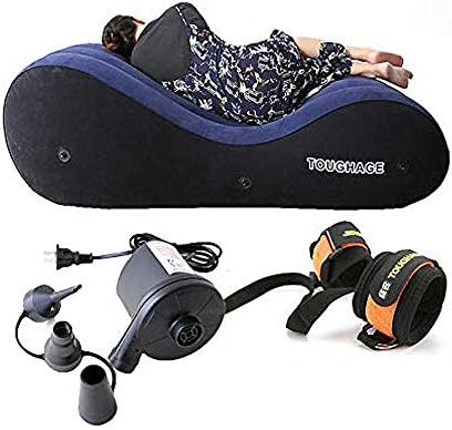 Inflatable Chair/Pillow- Yoga Chaise Lounge/Relax Chair/Chaise Lounge Chair- Magic Cushion Ramp Body Pillow Multi-Functional Pillow Furniture
