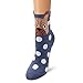 Ambielly Women Socks Cute Animal Patterned Casual Cotton Socks (5 Dots Dogs)