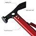 ABCCANOPY Outdoor Camping Hammer Tent Hammers Hiking Mallet, Multi-Functional Aluminum Hammer with Tent Stake Remover for Camping Tent, Tent Tarp, Patio Shade, Red