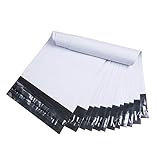 Envelopes Mailers, 50 Pcs Lightweight Shipping Bags with Self Adhesive, Tear-Proof Postal Bags Multiple Sizes for Clothes, Documents (9.84"x16.5")