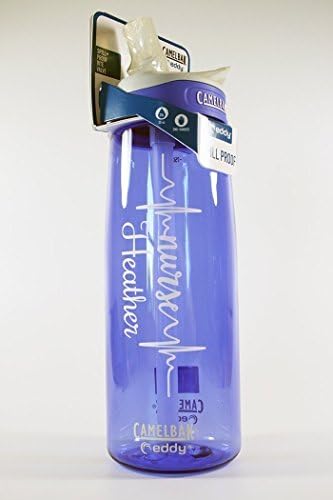 Personalized .75L Camelbak Bottle - Nurse Heartbeat