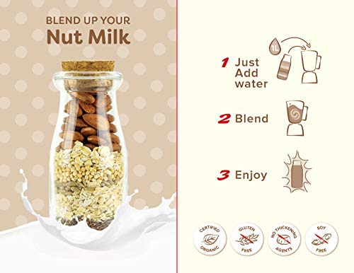 BLEND'UP - Milk Bottle for Nut Milk - Blend your Non-Dairy Milk - Thumbnail 3
