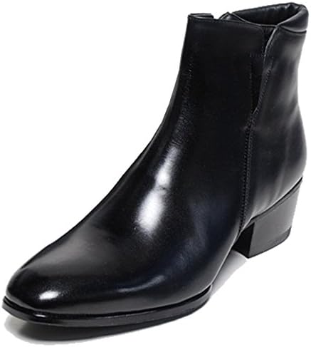 Epicsnob Mens Shoes Genuine Cow Leather Dress Formal Casual Classic Ankle Boots