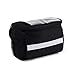 traderplus Bike Handlebar Bag Bicycle Front Basket Scooter Bag Insulated Cooler Storage Pouch Road Mountain Cycling Pack Cycling Accessories with TPU Touch Screen & Reflective Stripe