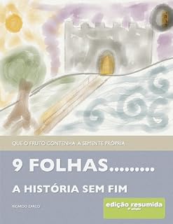 Livro 9 folhas a história sem fim