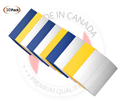Fabric Chalk for Sewing Tailors Chalk, Tailor Chalk Fabric Markers for Sewing, Fabric Chalk Sewing Made in Canada Wax Based Tailor's Chalk by SEWTCO (4 White, 3 Blue, 3 Yellow, 10 Pack) - Thumbnail 5
