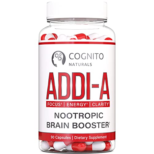 ADDIA Super Focus + Energy, No.1 Natural Brain Booster for College
