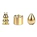Kansoo 6PCS Copper Incense Burner Cone Holder Gourd Copper Incense Burner 3 Styles
