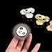 UCLL Fidget Spinner Cartoon EDC Focus Stress Reducer Hand Spinning Novelty Toy Cute Design Mini Size Suit for Kids Girls Boys (Black)