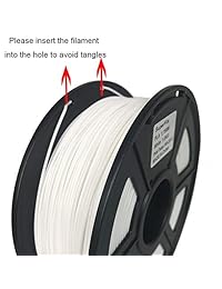 Filamento de la impresora 3D Superfila PLA para Ender 3 Ender 3 Pro, precisión dimensional + - 0,03 mm, 1 kg por bobina, 1,75 mm, 2 bobinas, gris + gris