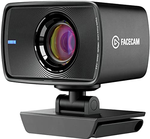 Elgato Facecam - Webcam Full HD 1080p60 real para streaming, juegos, videoconferencia, sensor Sony,…