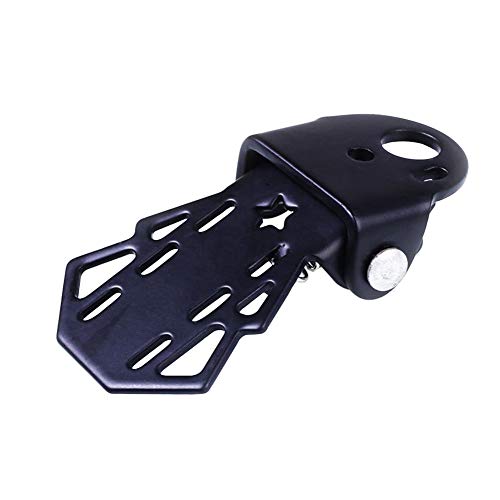 Foot Rest 1 Pair Peg Safety Cycling Rear Back Seat Folding Board Mountain Bikes Manganese Steel Accessories Outdoor Multifunctional Plates - Thumbnail 2