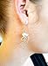 Bird and Branch Unique Tree Leaf Earrings, Silvertone Statement Fishhook Dangle Women's Earring Set