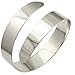 RechicGu Egypt Cleopatra Swirl Snake Upper Arm Cuff Armlet Armband Bangle Bracelet (Silver)