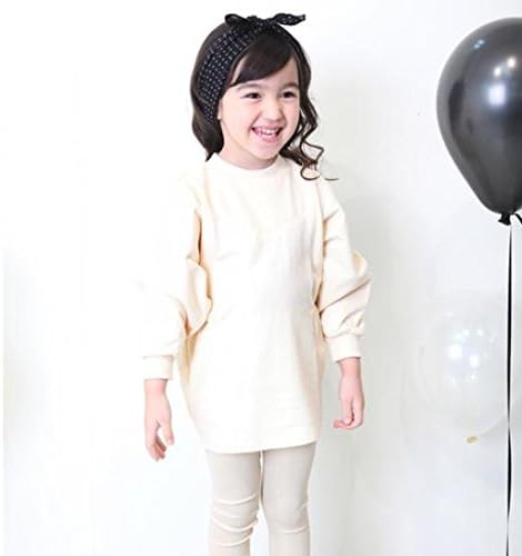 Amazon Co Jp Peach Cream シャエルワンピース 韓国子供服 Cream Beige 13 125 133cm 服 ファッション小物