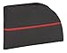 Front Pocket Wallet - Black with Red Leather Men's Wallet By Rogue Wallet - Patented Design for Front Pocket Comfort