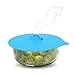 Fred & Friends STEAM SHIP Silicone Steaming Lid, Blue, STEM SHIP