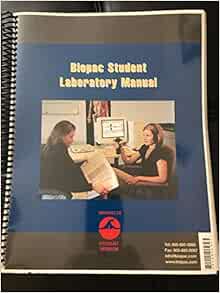 Biopac Student Lab Laboratory Manual: Amazon.com: Books