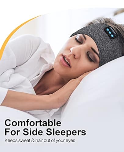 Enjoying Sleep Headphones Stocking Stuffers for Men - Gifts for Women - Bluetooth Headband Sleeping Headphone Wireless Comfy for Side Sleeper, Adult T : Enjoying ENJ01 Bluetooth 5.2 Wireless Sleep Headphones