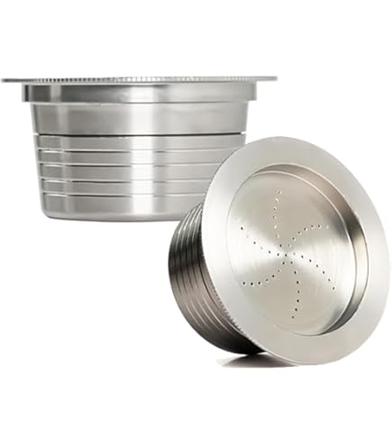 Amazon.com: XBERSTAR Metal Coffee Reusable Capsules Filter Pods For LAVAZZA  A MODO MIO JOLIE (Stainless Steel): Home & Kitchen