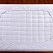 Twin Mattress Pad Cover Top with Stretches to 18” Deep Pocket Fits Up to 8”-21” Cooling White Bed Topper (Down Alternative, Twin Size)