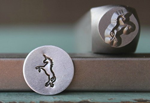 Brand New Supply Guy 8mm Unicorn Metal Punch Design Stamp CH-149