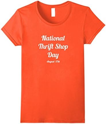 Womens Thrift Shop T-Shirt Large Orange