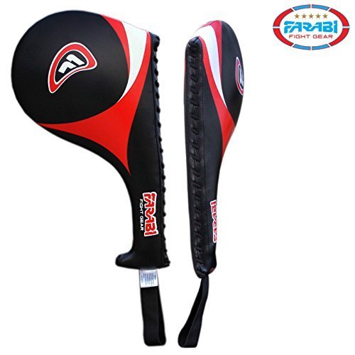 Farabi Taekwondo Racket Hand Karate Kick Boxing Strike Pad Martial Art X 1 UNIT