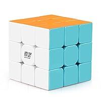 D-FantiX Qiyi Warrior W 3x3 Speed Cube Stickerless 3x3x3 Magic Cube Puzzles