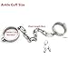 Stainless Steel Neck Collar Handcuffs Sex Ankle Cuff with Push Lock, BDSM Restraints Fetish Toys Lockable Sex Toys for Women/Man/Couples,1set,Womanthumb 3